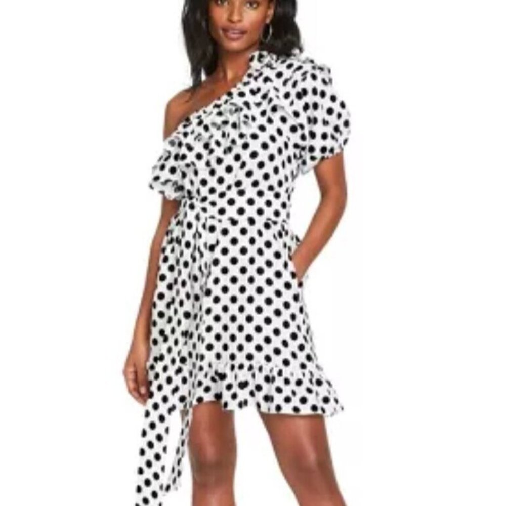 LISA MARIE FERNANDEZ x Target polka dot mini dress